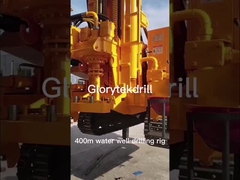 шасси следа Dth дизельной машины буровой установки водяной скважины Gl400s 400m гидравлическое стальное