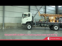GL500T Буровая установка для бурения водяных скважин, смонтированная на грузовике