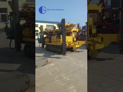 шасси следа Dth дизельной машины буровой установки водяной скважины Gl400s 400m гидравлическое стальное