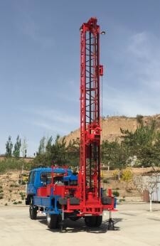 Тележка компакта CE установила машину 100m 150m 200m буровой установки скважины 300M 400M