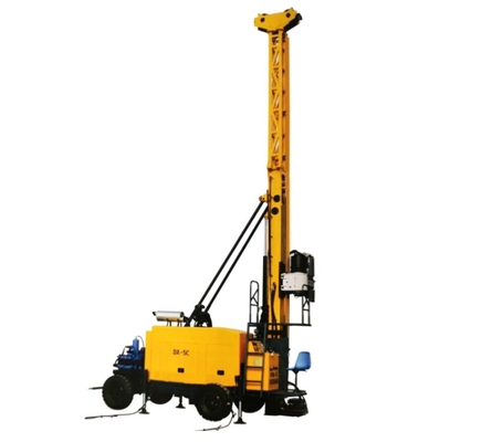 Буровых установок исследования GLDX-5C Geotechnical пробуя трейлер минеральных гидравлический