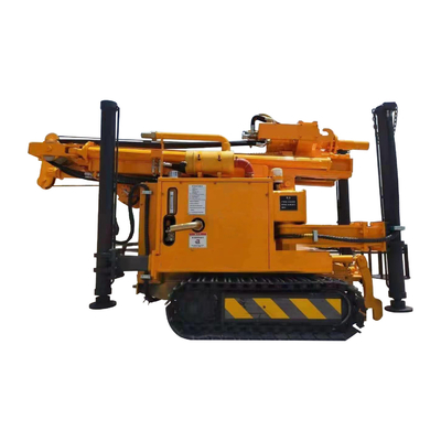 Дизельный двигатель GL260S Crawler Mounted Drill Rig 260m Максимальная глубина