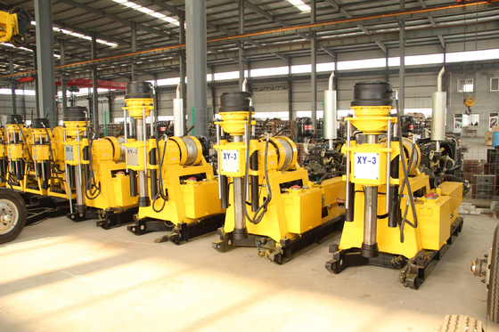 Xy-3 Core PQ Exploration Drilling Rigs для отбора проб почвы и породы