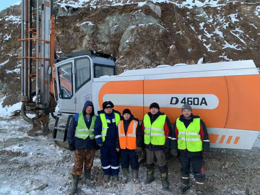 D460A Dth буровая машина высокое давление скважина с воздушным компрессором