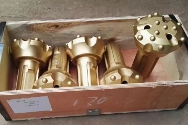 Новый продукт Низкое давление воздуха DTH Hammer Bit CIR110 Вольфрамовый карбид