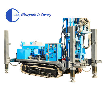 GL600S Crawler Type Water Well Drill/Drilling Rig for 600m Depth and 105-500mm Diameter (ГЛ600С) - скважина для сверления воды глубиной 600 м и диаметром 105-500 мм