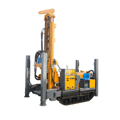 GL180R Rubber Crawler Type Water Well Drill/Drilling Rig Drilling Geothermal Pump Wells
