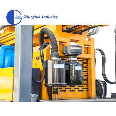 Буровая установка на резиновом гусеничном ходу для бурения водяных скважин для сельскохозяйственного орошения и промышленности