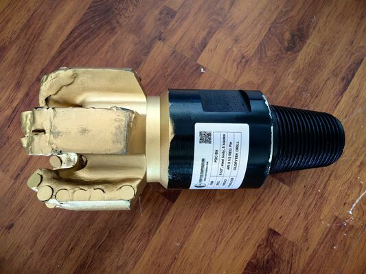 5-лопастное PDC долото для бурения скважин на воду диаметром 8 1/2 дюйма с резьбой API REG