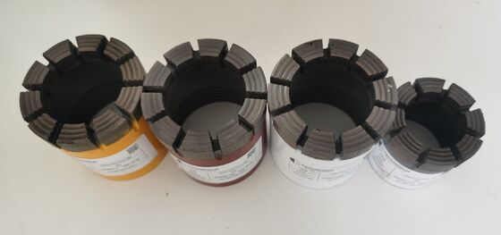 Алмазные коронки для колонкового бурения BQ/NQ/HQ/PQ с проволочным спуском и длительным сроком службы для геологоразведки