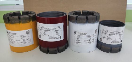 Алмазные коронки для колонкового бурения BQ/NQ/HQ/PQ с проволочным спуском и длительным сроком службы для геологоразведки