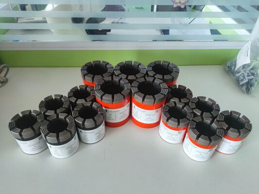 Алмазные коронки для колонкового бурения BQ/NQ/HQ/PQ с проволочным спуском и длительным сроком службы для геологоразведки