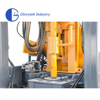 Full Hydraulic GL180R Rubber Crawler Type Water Well Drill/Drilling Rig For 180m Depth
