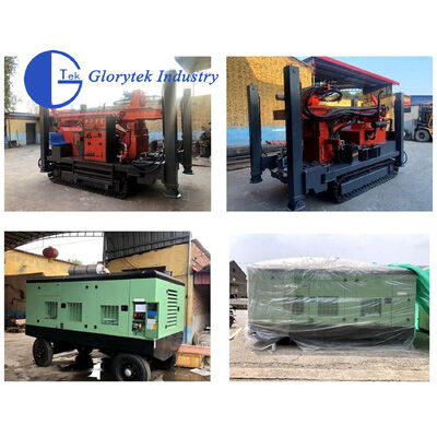 Crawler Type 200m Drilling Depth Borehole Water Well Drilling Rig GL200S